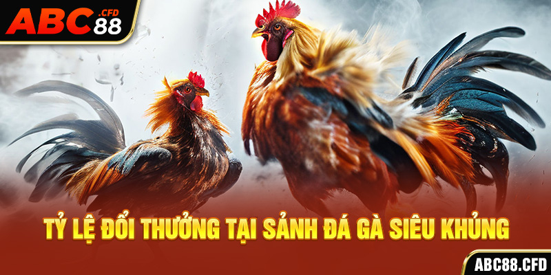 Tỷ lệ đổi thưởng tại sảnh đá gà siêu khủng